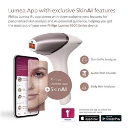 aparat za odstranjevanje dlak s SenseIQ Philips Lumea BRI977/00 IPL 9900 Series 