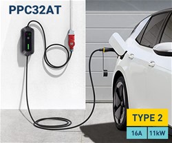 Platinet PPC32AT prenosni EV električni polnilec, 11kW, za elek./hibridna vozila