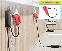 Platinet PPC32AT prenosni EV električni polnilec, 11kW, za elek./hibridna vozila