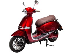 Električni skuter E-Fun Pusa 48V rdeča