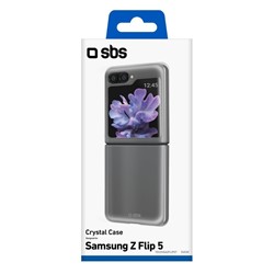 Silikonski ovitek Galaxy Z FLIP5 prozoren