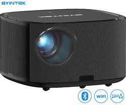 Prenosni LED projektor BYINTEK X30 , WiFi, Bluetooth, 650 lumnov, + daljinec