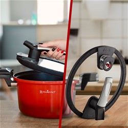 Lonec za kuhanje pod tlakom s pametno pokrovko Rosmarino 5 l - 24 cm