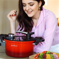 Lonec za kuhanje pod tlakom s pametno pokrovko Rosmarino 5 l - 24 cm