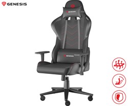 Gaming / pisarniški stol, GENESIS NITRO 550 G2, ergonomski, kolesa CareGLide™