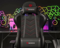 Gaming / pisarniški stol, GENESIS NITRO 550 G2, ergonomski, kolesa CareGLide™