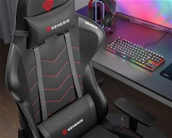 Gaming / pisarniški stol, GENESIS NITRO 550 G2, ergonomski, kolesa CareGLide™