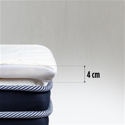 Nadvložek/Roll up Vitapur Camomile 3+1 Memory, 140x200 cm