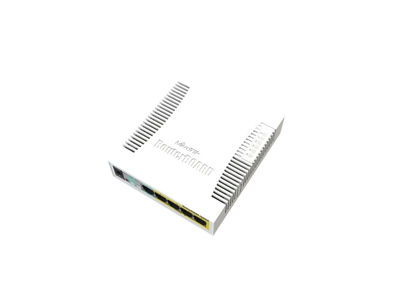 Mikrotik CSS106-1G-4P-1S RB260GSP stikalo 5-port Gigabit PoE 1xSFP