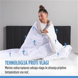 Hibridna celoletna odeja Vitapur NEO, 200x200 cm
