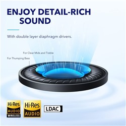 Anker Soundcore Q45 naglavne bluetooth slušalke z ANC bele