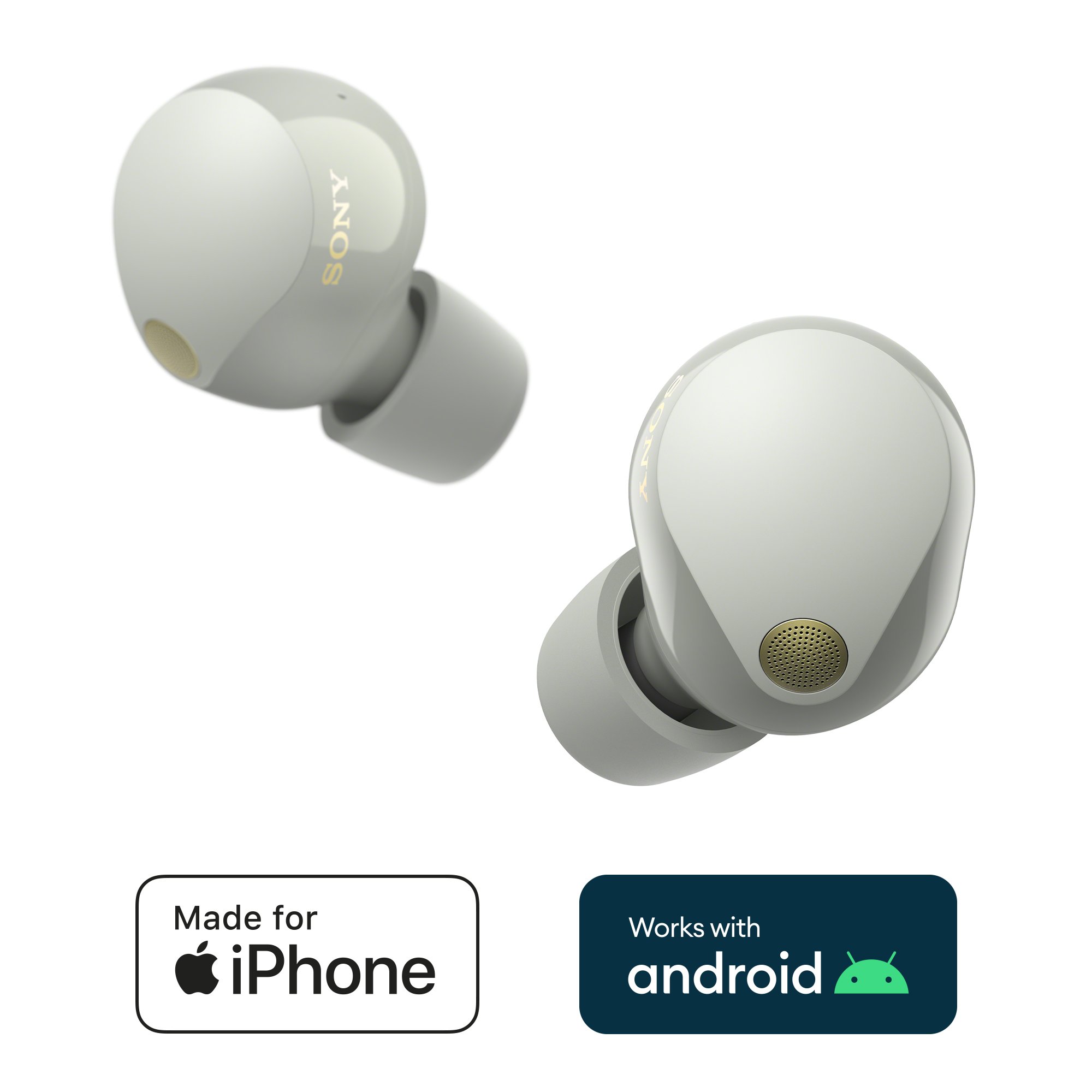 SONY BT slušalke WF1000XM5S.CE7 sive