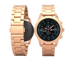 Pametna ura FOREVER Verfi SW-800, 1.3-palčni AMOLED zaslon, Rose Gold