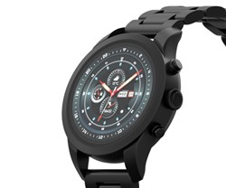 Pametna ura FOREVER Verfi SW-800, 1.3-palčni AMOLED zaslon, Carbon Black