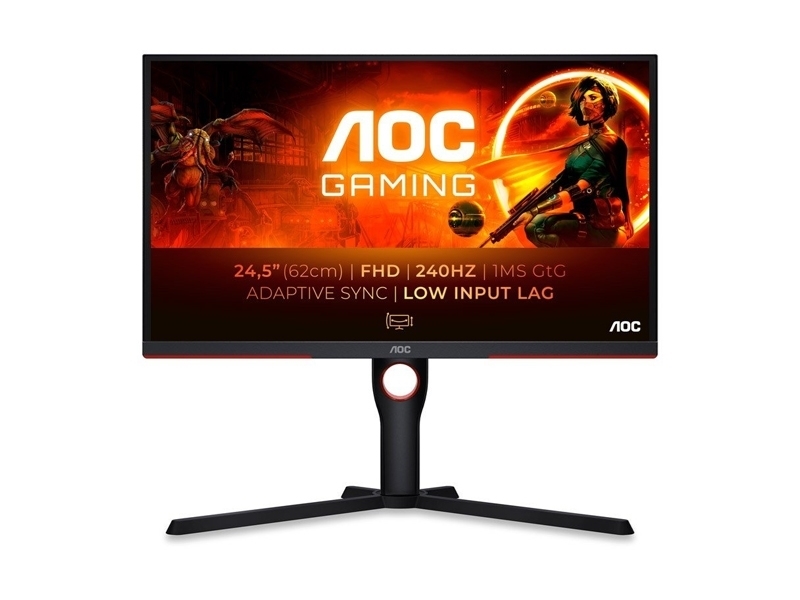 LED monitor AOC 25G3ZM/BK Gaming 240Hz