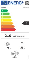 Kombinirani hladilnik Gorenje RK4182PW4