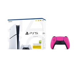 Igralna konzola PlayStation 5 Slim + dodaten DualSense kontroler (roza)