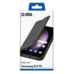 Preklopna torbica Wallet Lite Samsung Galaxy S23 FE Črna