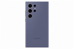 Silikonski ovitek Samsung Galaxy S24 Ultra, vijolični