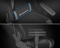 GENESIS NITRO 440 G2 Mesh gaming/pisarniški stol, ergonomski, nastavljiva višina