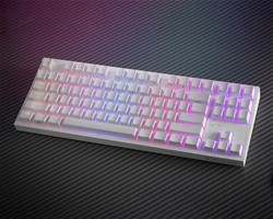 GENESIS THOR 404 TKL gaming tipkovnica, mehanska, RGB LED osvetlitev, bela