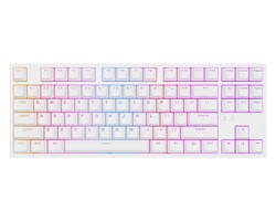 GENESIS THOR 404 TKL gaming tipkovnica, mehanska, RGB LED osvetlitev, bela