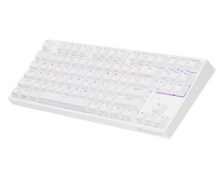 GENESIS THOR 404 TKL gaming tipkovnica, mehanska, RGB LED osvetlitev, bela