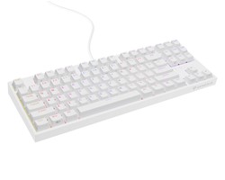 GENESIS THOR 404 TKL gaming tipkovnica, mehanska, RGB LED osvetlitev, bela