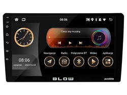 Avtoradio BLOW AVH9991, 1 DIN, Android 12, FM Radio, RDS, Bluetooth, 4x50W, LCD