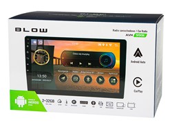 Avtoradio BLOW AVH9991, 1 DIN, Android 12, FM Radio, RDS, Bluetooth, 4x50W, LCD