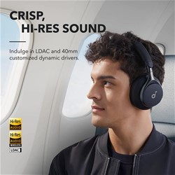 Anker Soundcore Space One naglavne Bluetooth slušalke, črna