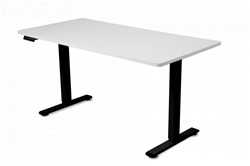 Ergonomska miza Ergovision Clever, črno-bela