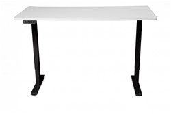 Ergonomska miza Ergovision Clever, črno-bela