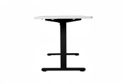 Ergonomska miza Ergovision Clever, črno-bela
