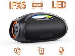 Prenosni zvočnik MANTA SPK320, Bluetooth 5.3, 120W, baterija, Eclipse Black