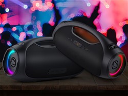 Prenosni zvočnik MANTA SPK320, Bluetooth 5.3, 120W, baterija, Eclipse Black
