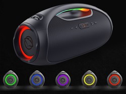 Prenosni zvočnik MANTA SPK320, Bluetooth 5.3, 120W, baterija, Eclipse Black
