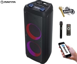 Prenosni karaoke zvočnik MANTA SPK1202B250 KRIOS, Bluetooth 5.0