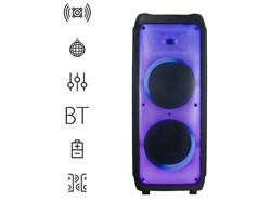 Prenosni karaoke zvočnik MANTA SPK1202B250 KRIOS, Bluetooth 5.0