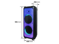 Prenosni karaoke zvočnik MANTA SPK1202B250 KRIOS, Bluetooth 5.0