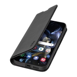 Preklopna torbica Wallet Lite za Honor Magic 6 Lite, črna 