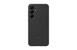 Silikonski ovitek za Samsung Galaxy A55, črn 