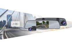 Pametno ogledalo / avto kamera NAVITEL MR255 NV, črna