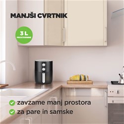 Cvrtnik na vroč zrak Rosmarino Essential 3L