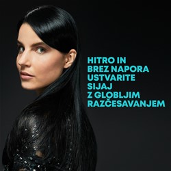 Oblikovalnik las - krtača REVAMP BR-1850 PROGLOSS DEEPFORM CERAMIC bele barve