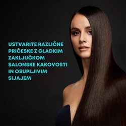 Ravnalnik za lase REVAMP ST-1850 ION SHINE CERAMIC bele barve