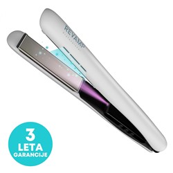 Ravnalnik za lase REVAMP ST-1850 ION SHINE CERAMIC bele barve