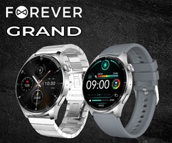 Pametna ura FOREVER GRAND 2 SW-710, 1.45`zaslon, Bluetooth, srebrna