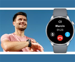 Pametna ura FOREVER GRAND 2 SW-710, 1.45`zaslon, Bluetooth, srebrna
