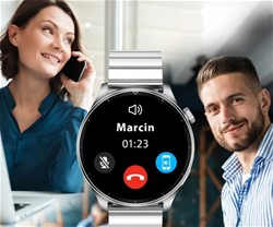 Pametna ura FOREVER GRAND 2 SW-710, 1.45`zaslon, Bluetooth, srebrna